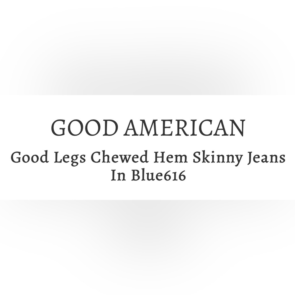 Good American woman’s jeans size 00/24 NWT - Picture 2 of 9